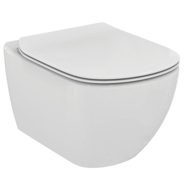 PACK, TESI WC závesné 53x36 cm, T0078 + TESI WC sedadlo, T3528, T354201, PA0029