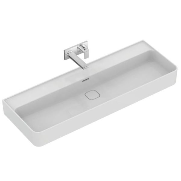 STRADA II Umývadlo bez otvoru pre batériu 120x43 cm, T364101