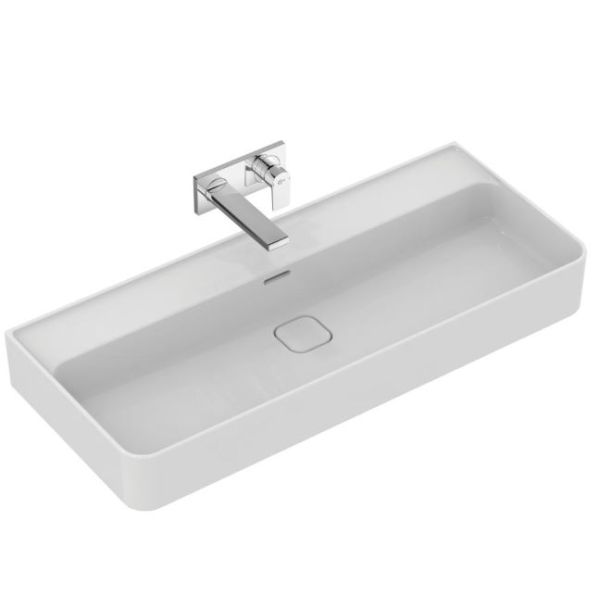 STRADA II Umývadlo 100x43 cm bez otvoru pre batériu, T364001