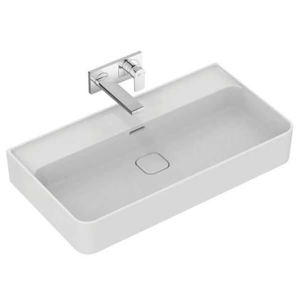 STRADA II Umývadlo 80x43 cm, bez otvoru pre batériu, T363901