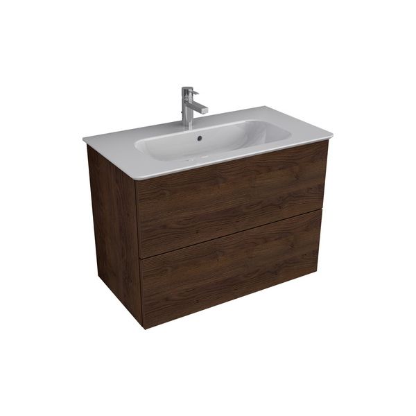 ALPHASOFT+ Umývadlo a skrinka pod umývadlo 80 cm, dvojzásuvka, PA0034ZD, T055801