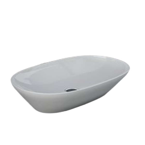 VARIANT Umývadlo na dosku oválne 60x36 cm, VARCT36000AWHA