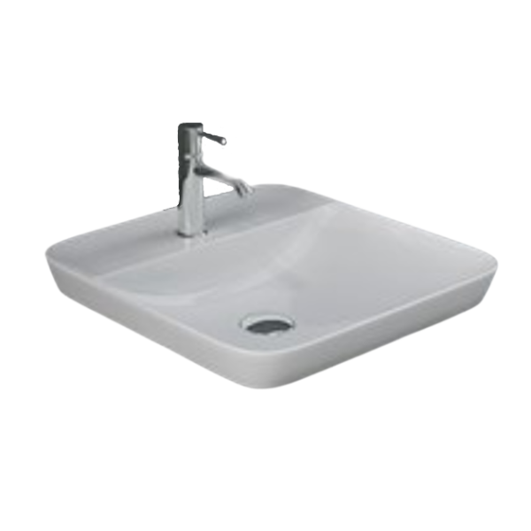 VARIANT Umývadlo zápustné štvorcové 42x42 cm, VARDI44201AWHA