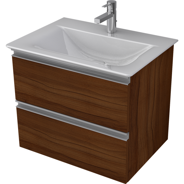 IOTA Skrinka pod umývadlo 60 cm bez hornej dosky, dvojšuflík, TI0012ZE