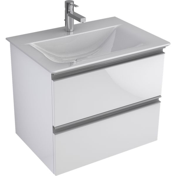 IOTA Skrinka pod umývadlo 60 cm bez hornej dosky, dvojšuflík, TI0012ZZ