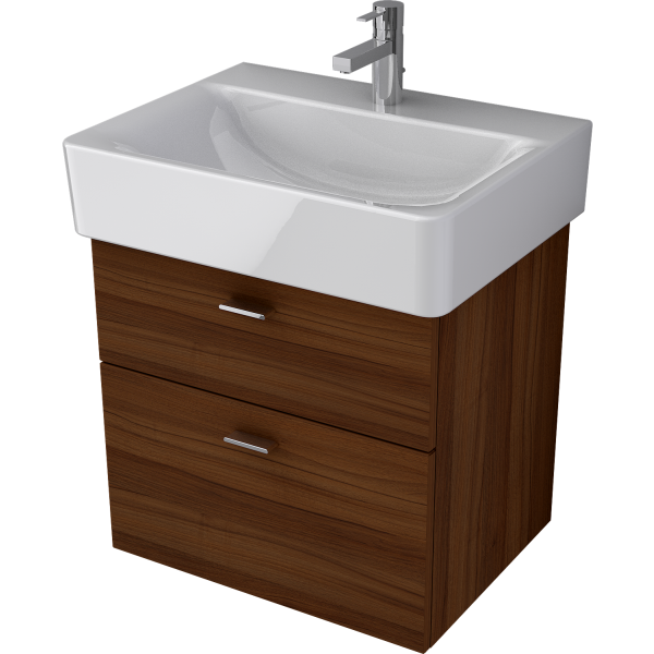 KAPPA Skrinka pod umývadlo 60 cm, dvojzásuvka, TI0202ZE