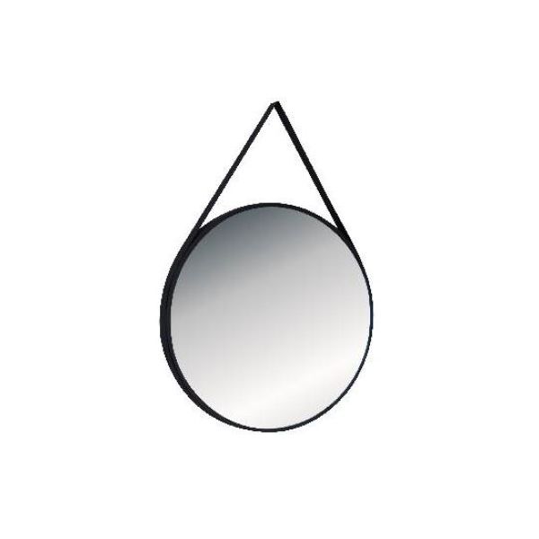 ZRKADLO Kruhové ø75 cm, koža, E75