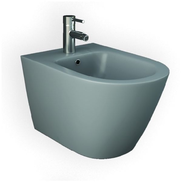 RAK FEELING Bidet závesný matná grey, RST07.503