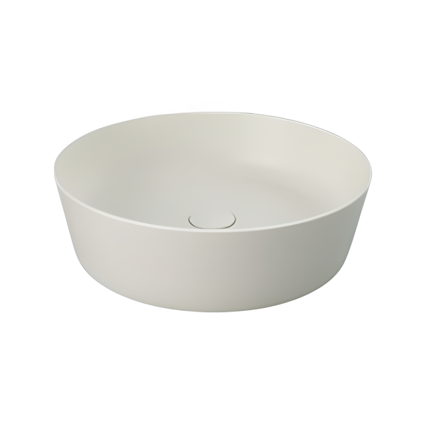 RAK FEELING Umývadlo na dosku matné greige 42x42x13 cm, FEECT4200.505