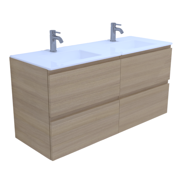 RAK JOY Dvojumývadlo 121x47 cm, JOYDI12102WH