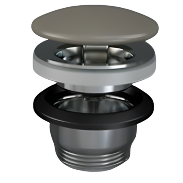 Feeling neuzatvárateľná keramická odpadová garnitúra, MATT CAPPUCCINO, DUO002.514