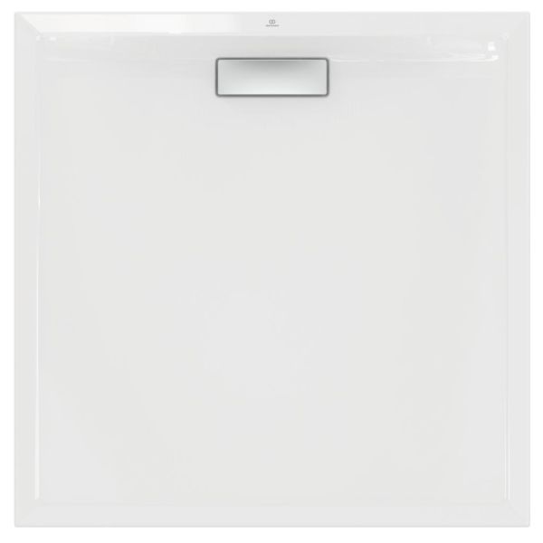 Sprchová vanička akrylátová - štvorec - 100 x 100 cm - lesklá biela - T448801