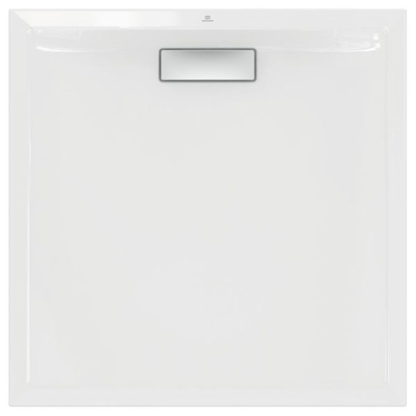 Sprchová vanička akrylátová - štvorec - 90x90 cm - lesklá biela -  T446701