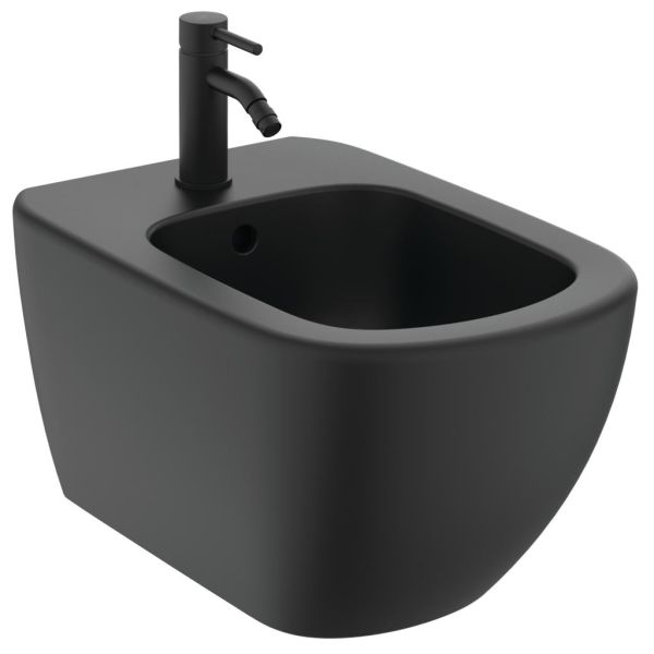 TESI Bidet závesný, hodvábna čierna T3552V3