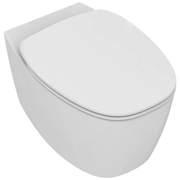 PACK DEA WC závesné 36,5x55 cm, T3290 + DEA WC sedadlo Slow-closing, T6767, farba biela matná