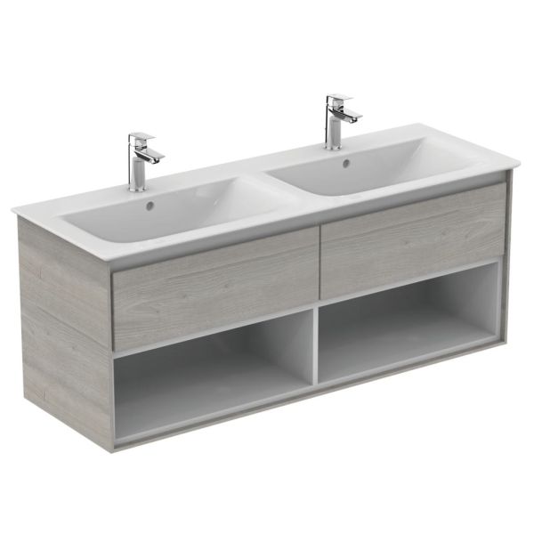 Connect Air skrinka pod dvojumývadlo 130 cm, E0831PS