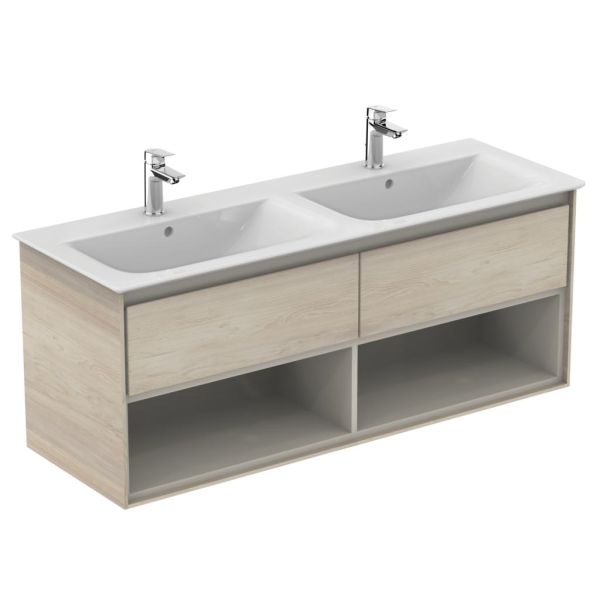 Connect Air skrinka pod dvojumývadlo 130 cm, E0831UK