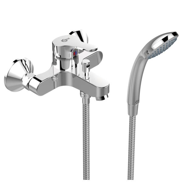 SLIMLINE II Vaňová batéria nástenná, so sprchovým príslušenstvom, B8588AA