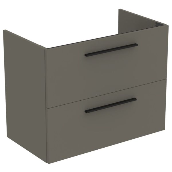 I.LIFE A Skrinka pod umývadlo 80 cm, farba matný sivý kremeň, T5256NG