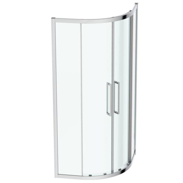 I.LIFE Sprchovací kút rohový vstup štvrťkruh 90x90 cm, T4935EO