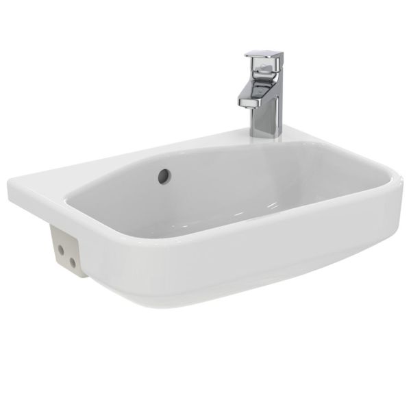 I.LIFE S  Umývadlo polozápustné 50x36 cm, T458801