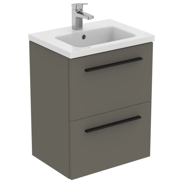 I.LIFE S Skrinka pod umývadlo 50 cm, farba matný sivý kremeň, T5291NG