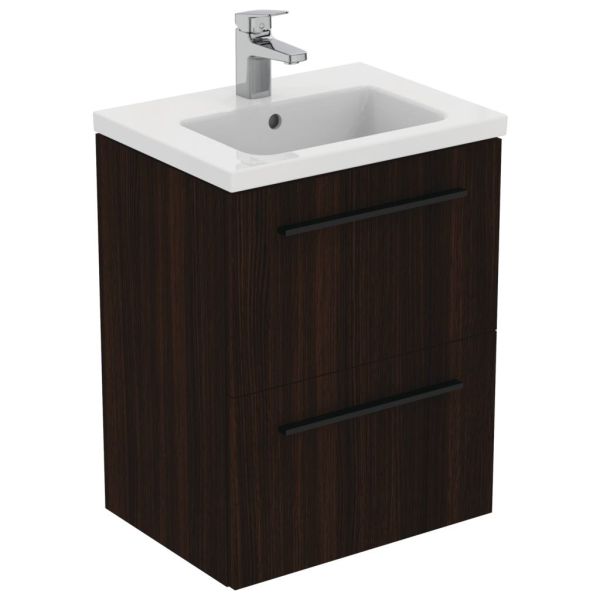 I.LIFE S Skrinka pod umývadlo 50 cm, farba drevodekor kávový dub, T5291NW