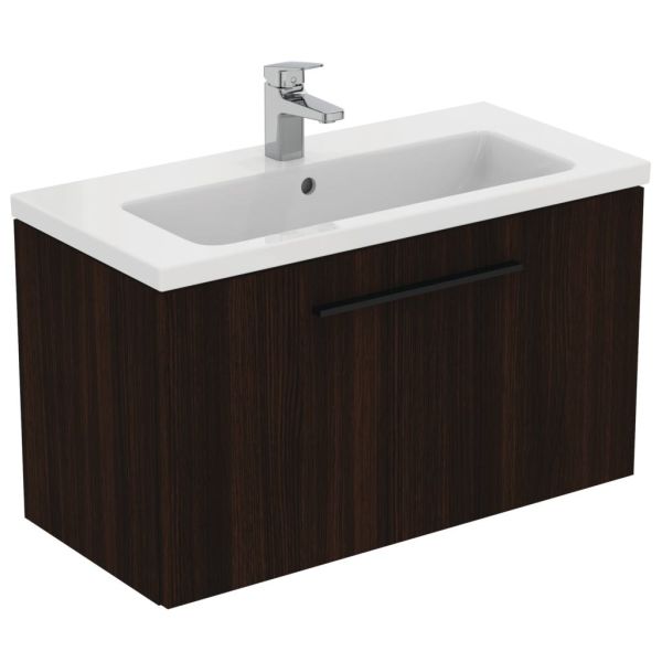I.LIFE S Skrinka pod umývadlo 80 cm, farba drevodekor kávový dub, T5294NW