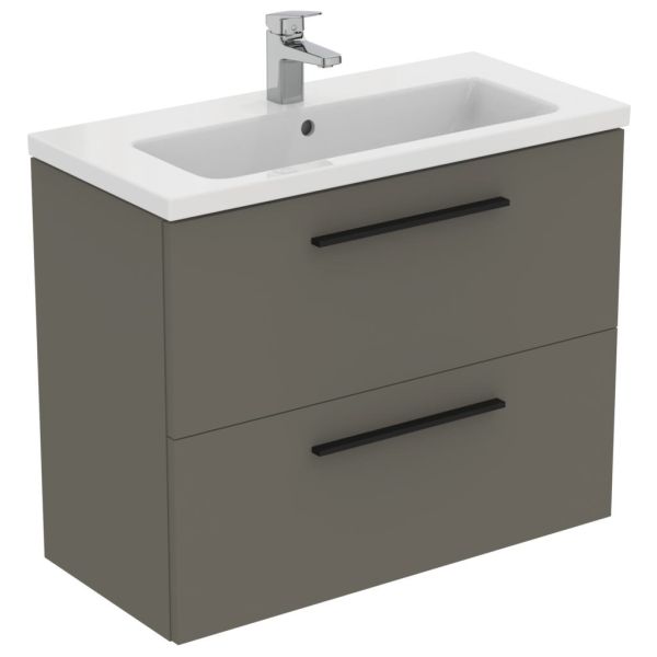 I.LIFE S Skrinka pod umývadlo 80 cm, farba matný sivý kremeň, T5295NG