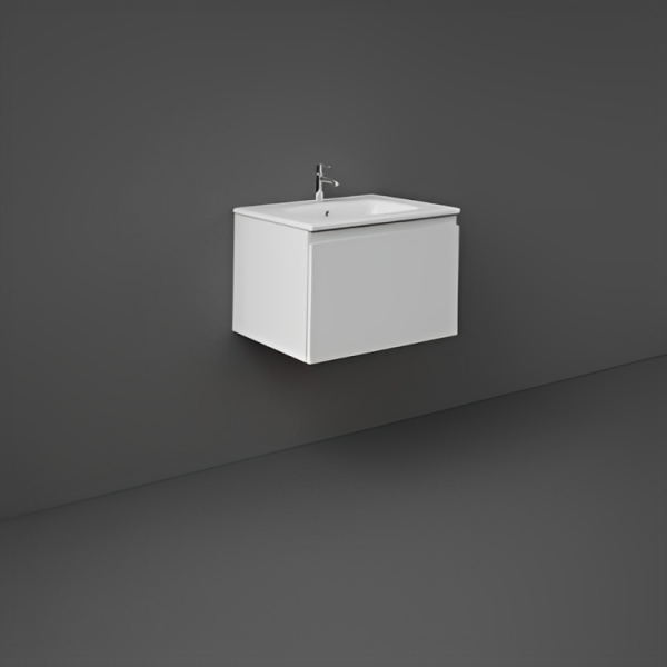 RAK JOY UNO Skrinka 60x40 cm pod umývadlo bez hornej dosky, UNOWH060PWH