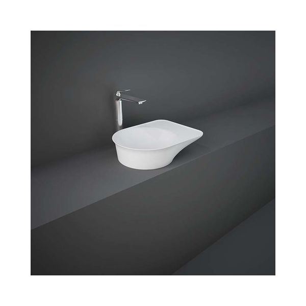 RAK VALET Umývadlo 48x36 cm, s odkladacou plochou vpravo,  VALCT4800.500