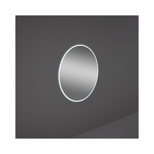RAK JOY Zrkadlo Kruhové ø80 cm rám, s osvetlením, JOYMR08000LED