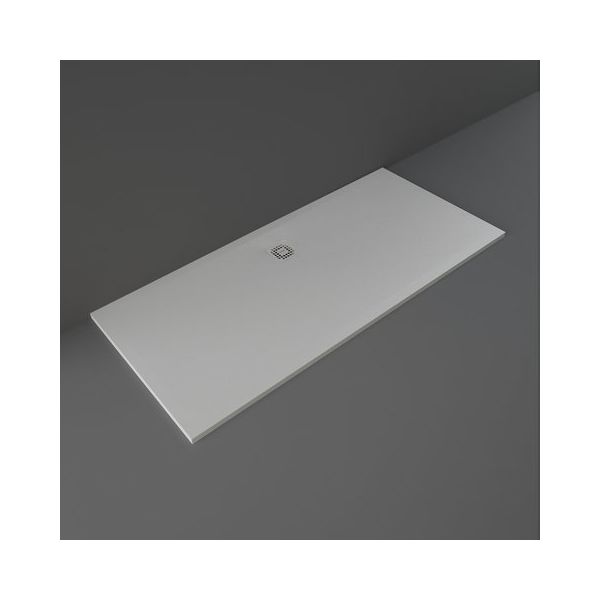 FEELING 90x180x3 cm Sprchová vanička Betónovo Sivá, RFBR090180.503