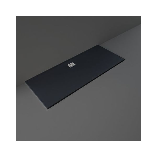 FEELING 70x170x3 cm Sprchová vanička Čierná, RFBR070170.504