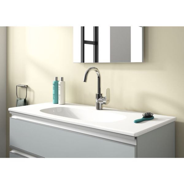 Tesi Umývadlo 102,5x45 cm + Skrinka pod umývadlo 100 cm, T350801,T0052PH