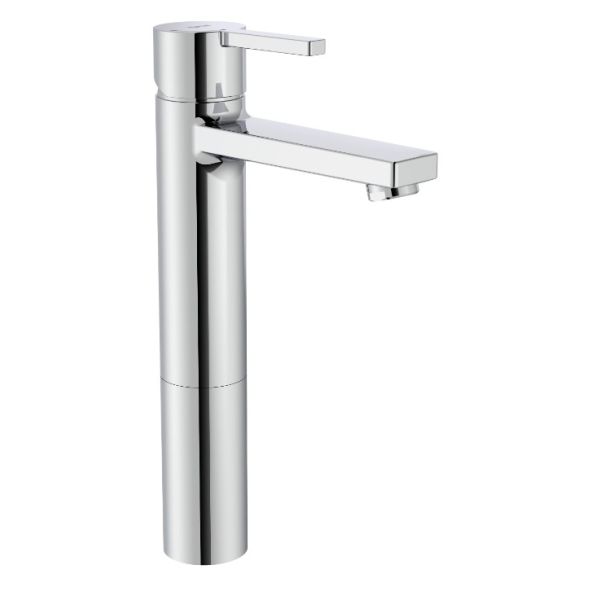 ROCA NAIA Umývadlová batéria vysoká s odpadovou garnitúrou KLIK-KLAK a flex. hadicami, A5A3796C00