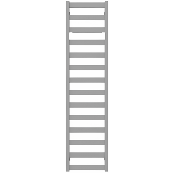 TERMA VIVO radiátor 40x163 cm, vonkajšie pripojenie 370 mm, chróm, VIV40163.CR