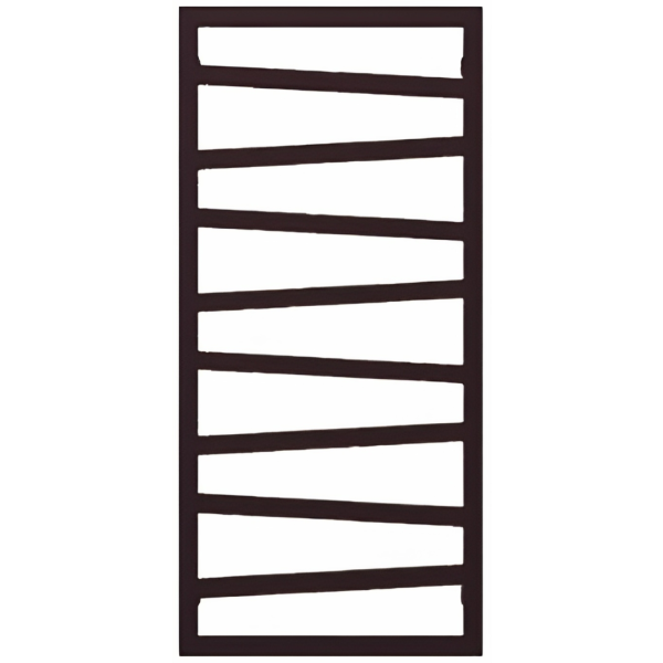 TERMA ZIG ZAG radiátor 50x107 cm, vonkajšie pripojenie 470 mm, ZIG50107