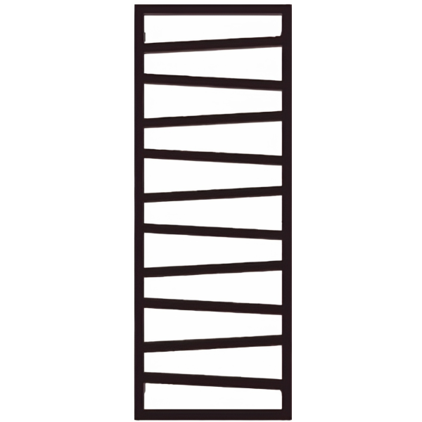 TERMA ZIG ZAG radiátor 50x131 cm, vonkajšie pripojenie 470 mm, ZIG50131
