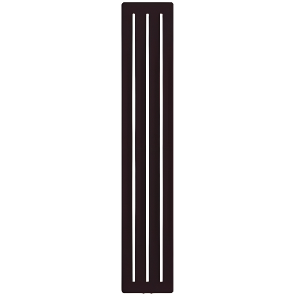 TERMA AERO V radiátor 32,5x180 cm, vonkajšie pripojenie 255 mm, AER32180