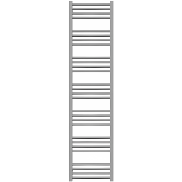 TERMA FIONA radiátor 40x162 cm, vonkajšie pripojenie 370 mm, chróm, FIO40162.CR