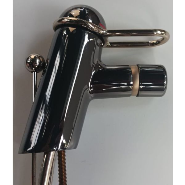 CERATOP Bidetová batéria s odpadovou garnitúrou a pevnými medenými trubkami, A1125LP