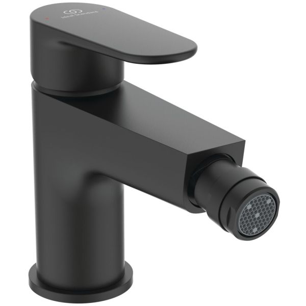 CERAFINE O Bidetová batéria bez odtokovej garnitúry, Hodvábne čierna, BD716XG