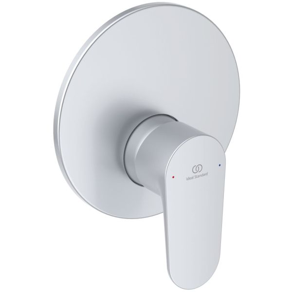 CERAFINE O Sprchová batéria Strieborná, podomietková, diel 2 + diel 1, kompletný set, A7192SI