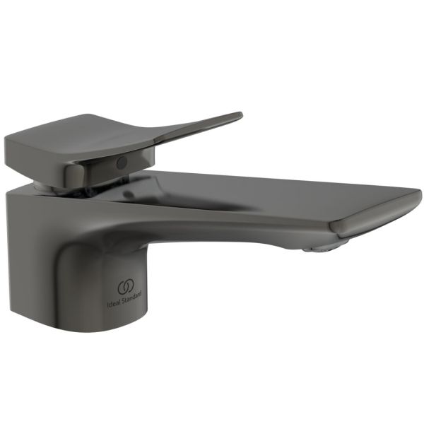 CONCA Umývadlová batéria s kovovou odpadovou garnitúrou, Magnetovo sivá, BC753A5