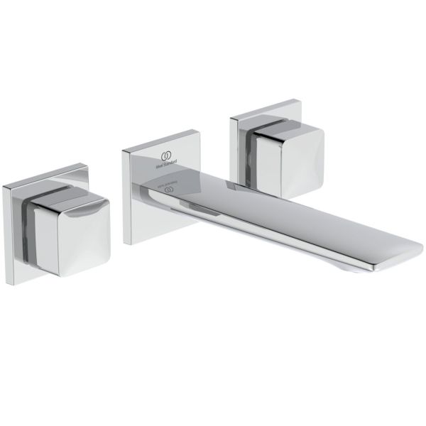 CONCA Umývadlová batéria 3-otvorová nástenná podomietková diel1 + diel2, A7445AA