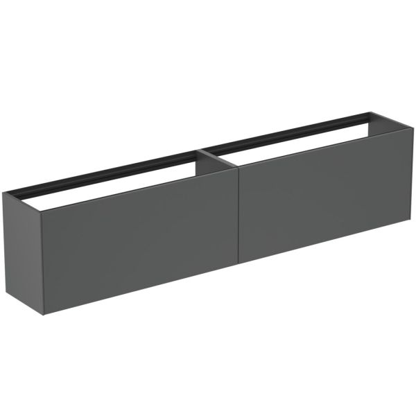 CONCA Umývadlová skrinka 240 cm bez hornej dosky, šírka 37 cm,  T4339Y2