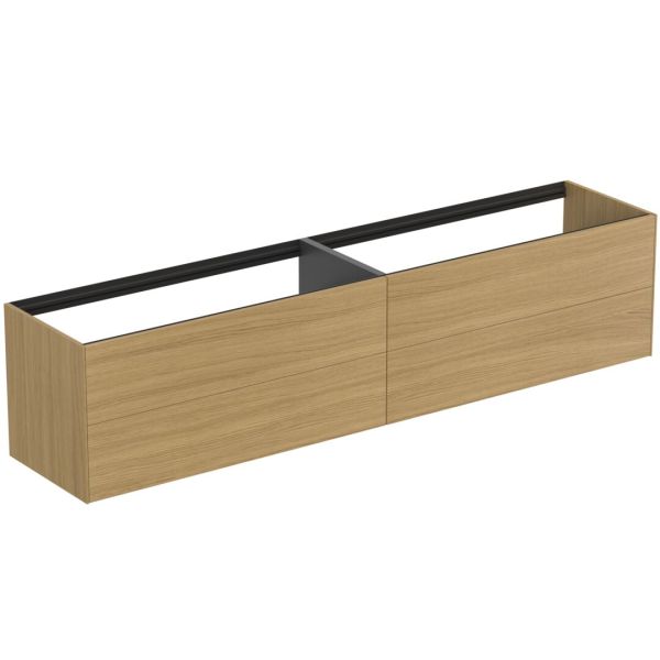 CONCA Umývadlová skrinka 240 cm bez hornej dosky, šírka 50 cm,  T4336Y6