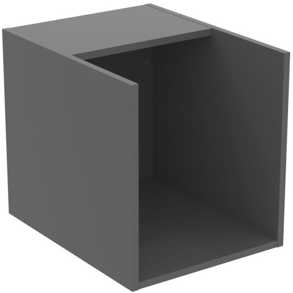 I.LIFE B bočná skrinka 40 cm 1x polica, farba matná sivý kremeň, T5323NG