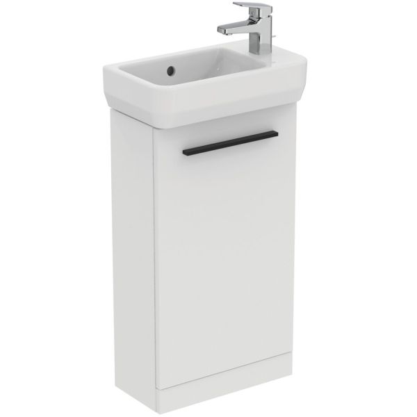 I.LIFE S Skrinka pod umývadielko stojacia 41 cm, farba matná biela, T5005DU